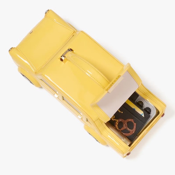 Kate Spade NWT NYC 3D Taxi Crossbody -‎ Yellow - Picture 6 of 6